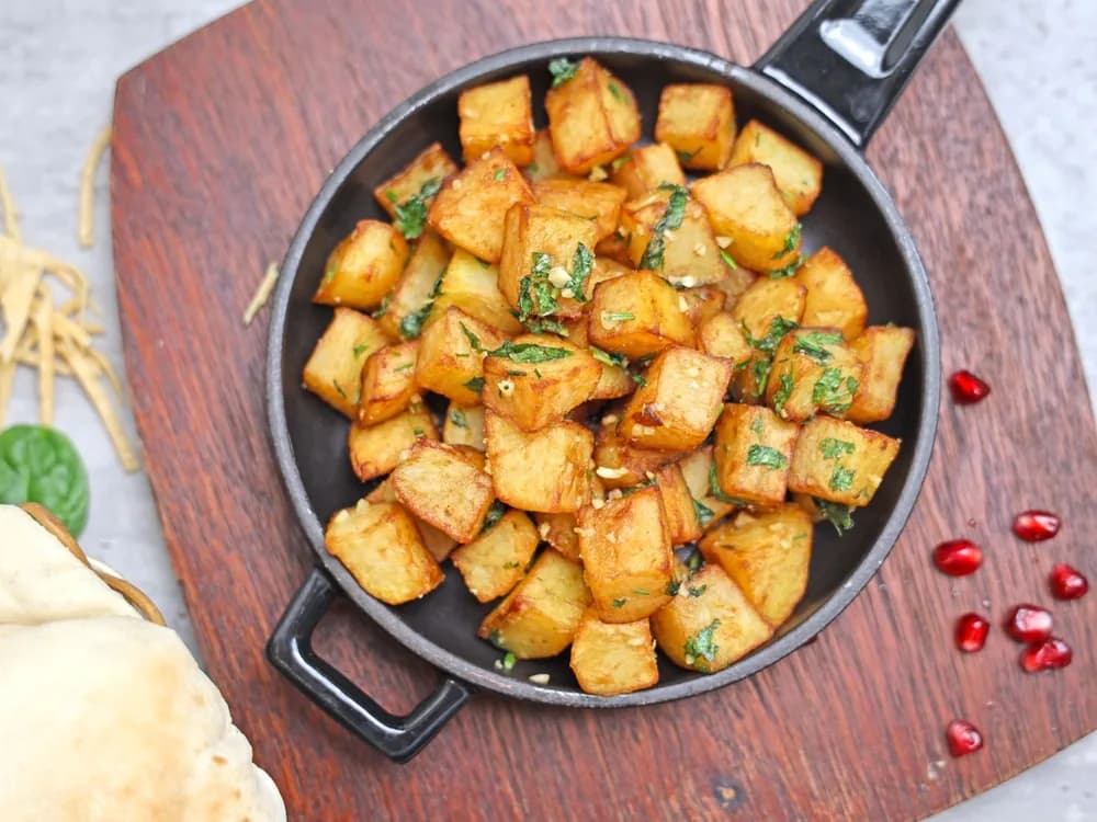 Jeera Aloo — Four ingredients, no hiding